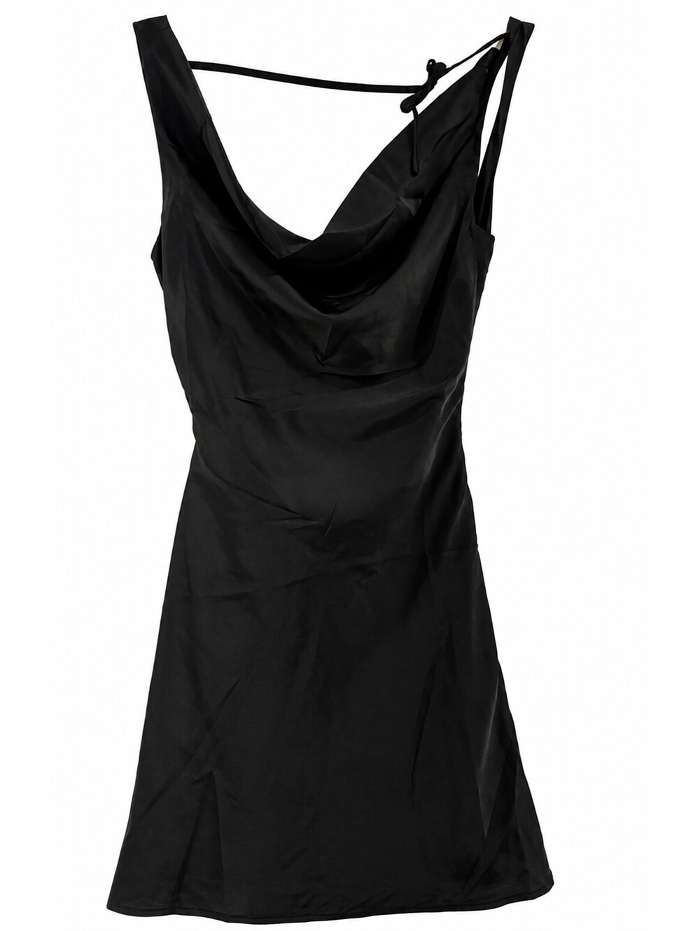 NWT Peppermayo Be Mine Satin Mini Dress Black Size AU4/US0